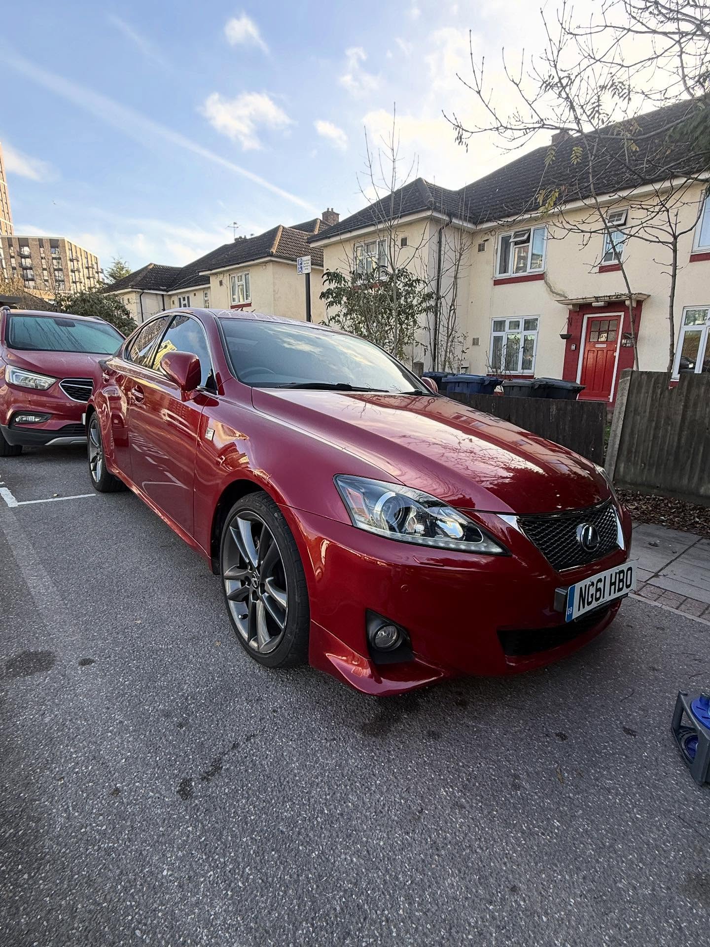 Lexus IS bumper repair